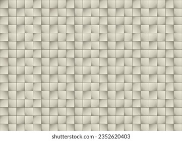 Square mosaic stone tile wallpaper. Graphic vector