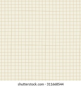 Square note paper sheet with squares.