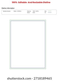 square notebook dieline template box dieline die lines packaging custom dieline  box cardboard box dieline pizza printable product packaging layout,