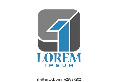 square number one logo