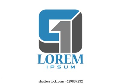 square number one logo