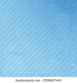 Square Oktoberfest Retro Paper Diagonal Diamond Pattern Blue