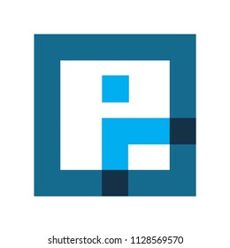 square p logo