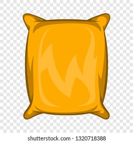 Square packing icon in cartoon style isolated on background for any web design 