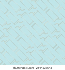 Square pastel color vector coffee cup icon background image
