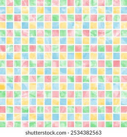 Square Pattern Background, Tile, Grid, Pop Background Material, Watercolor, Square Size