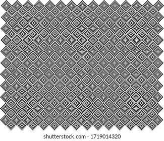 Square pattern  black and white simple minimalistic pattern.Can be used as wallpaper, background or texture.
