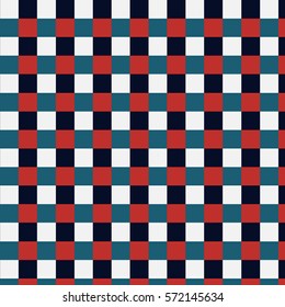 Square pattern, colorful
