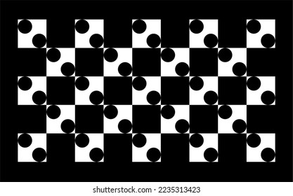 square pattern combined with circle design - Download this art and choose the enhanced licenced for more usability