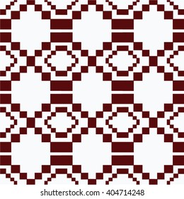 The square in the pattern, the diagonal seamless vector background.