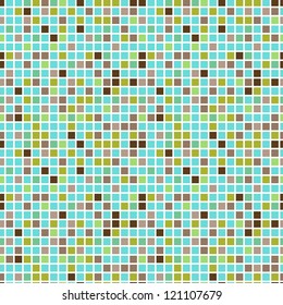 Square pattern in fashion trend colors