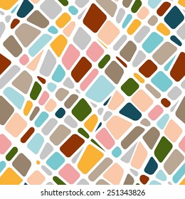 Square pattern in fashion trend colors