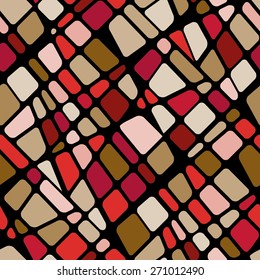 Square pattern in fashion trend colors