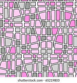 Square pattern in fashion trend colors