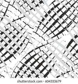 A square in the pattern, a fresco, a wave. Mosaic, seamless vector background.