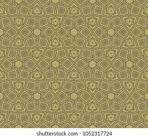 Square pattern with geometric Ornament. Vector design FOR tile, carpet, tablecloth fabric, pillow, bags, cover.