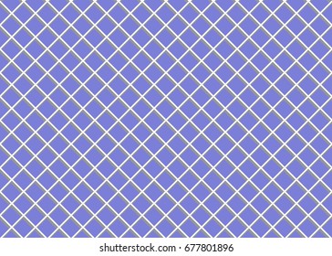 Square pattern. Geometric repeating vector ornament with diagonal lines. Seamless abstract modern design.
