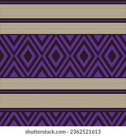 The square pattern has alternating purple and black outlines.