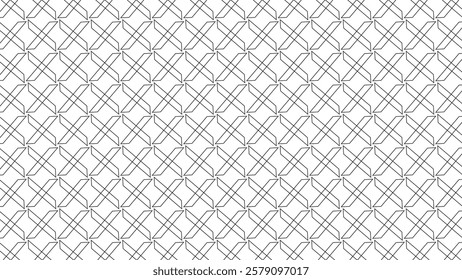 Square in square pattern. Repeating geometric shape and use for tiles. Seamless background. Line and shape symmetry