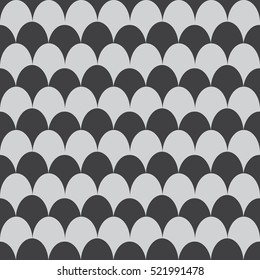 The square pattern with scale ornament