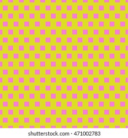 Square pattern. Seamless pattern with symmetric geometric ornament. Vector illustration.