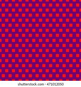 Square pattern. Seamless pattern with symmetric geometric ornament. Vector illustration.