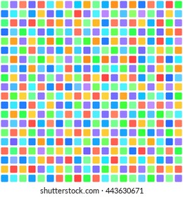 Square pattern. Seamless vector tile background
