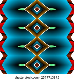 square pattern Traditional Indonesian batik for decorating tile designs, walls, floors and commercial textile products	