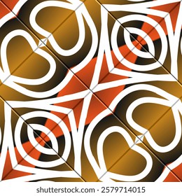 square pattern Traditional Indonesian batik for decorating tile designs, walls, floors and commercial textile products	