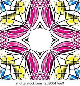 square pattern Traditional Indonesian batik for decorating tile designs, walls, floors and commercial textile products