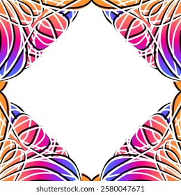 square pattern Traditional Indonesian batik for decorating tile designs, walls, floors and commercial textile products
