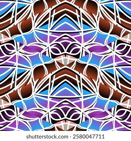 square pattern Traditional Indonesian batik for decorating tile designs, walls, floors and commercial textile products