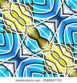 square pattern Traditional Indonesian batik for decorating tile designs, walls, floors and commercial textile products