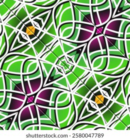 square pattern Traditional Indonesian batik for decorating tile designs, walls, floors and commercial textile products