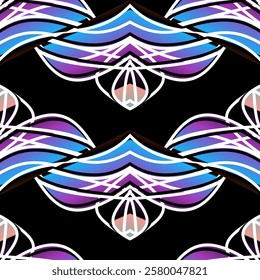 square pattern Traditional Indonesian batik for decorating tile designs, walls, floors and commercial textile products