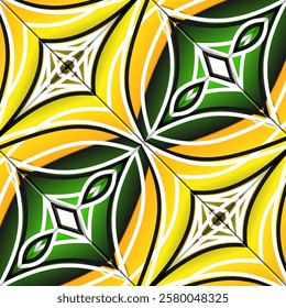 square pattern Traditional Indonesian batik for decorating tile designs, walls, floors and commercial textile products