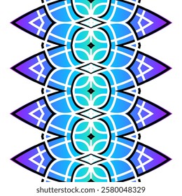 square pattern Traditional Indonesian batik for decorating tile designs, walls, floors and commercial textile products
