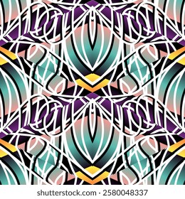 square pattern Traditional Indonesian batik for decorating tile designs, walls, floors and commercial textile products