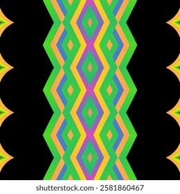 square pattern Traditional Indonesian batik for decorating tile designs, walls, floors and commercial textile products	
