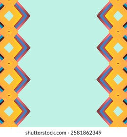 square pattern Traditional Indonesian batik for decorating tile designs, walls, floors and commercial textile products	