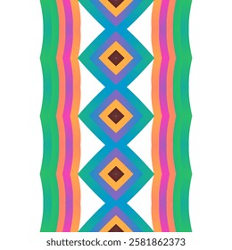 square pattern Traditional Indonesian batik for decorating tile designs, walls, floors and commercial textile products	