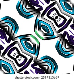 square pattern Traditional Indonesian batik for decorating tile designs, walls, floors and commercial textile products	
