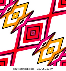 square pattern Traditional Indonesian batik for decorating tile designs, walls, floors and commercial textile products	