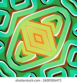 square pattern Traditional Indonesian batik for decorating tile designs, walls, floors and commercial textile products	