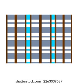 Square Pattern V51 Patch Streetwear, Urban Design Grey, Blue and Brown Colors Patch Commercial Use