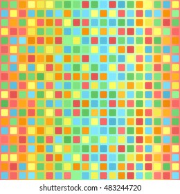 Square pattern. Vector seamless gradient texture