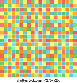 Square pattern. Vector seamless tile background