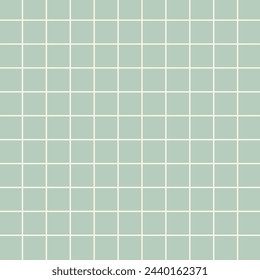 Square Pattern with white color on green background suitable for surface design for any product