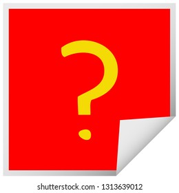 dibujo de un signo de interrogación