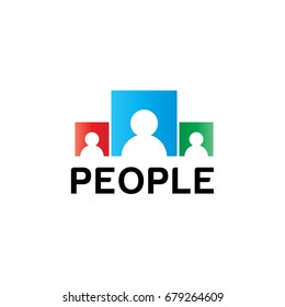 square people logo template